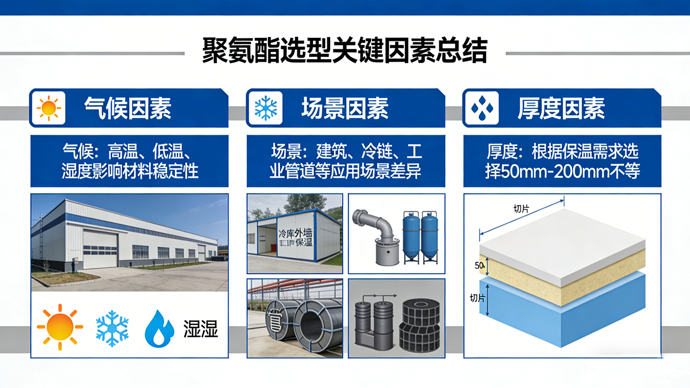 聚氨酯选型关键因素总结信息图.png 聚氨酯选型关键因素总结信息图.png